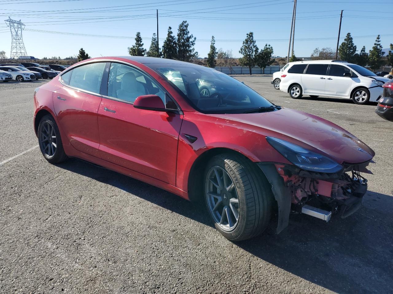 2022 TESLA MODEL 3  VIN:5YJ3E1EB0NF137933