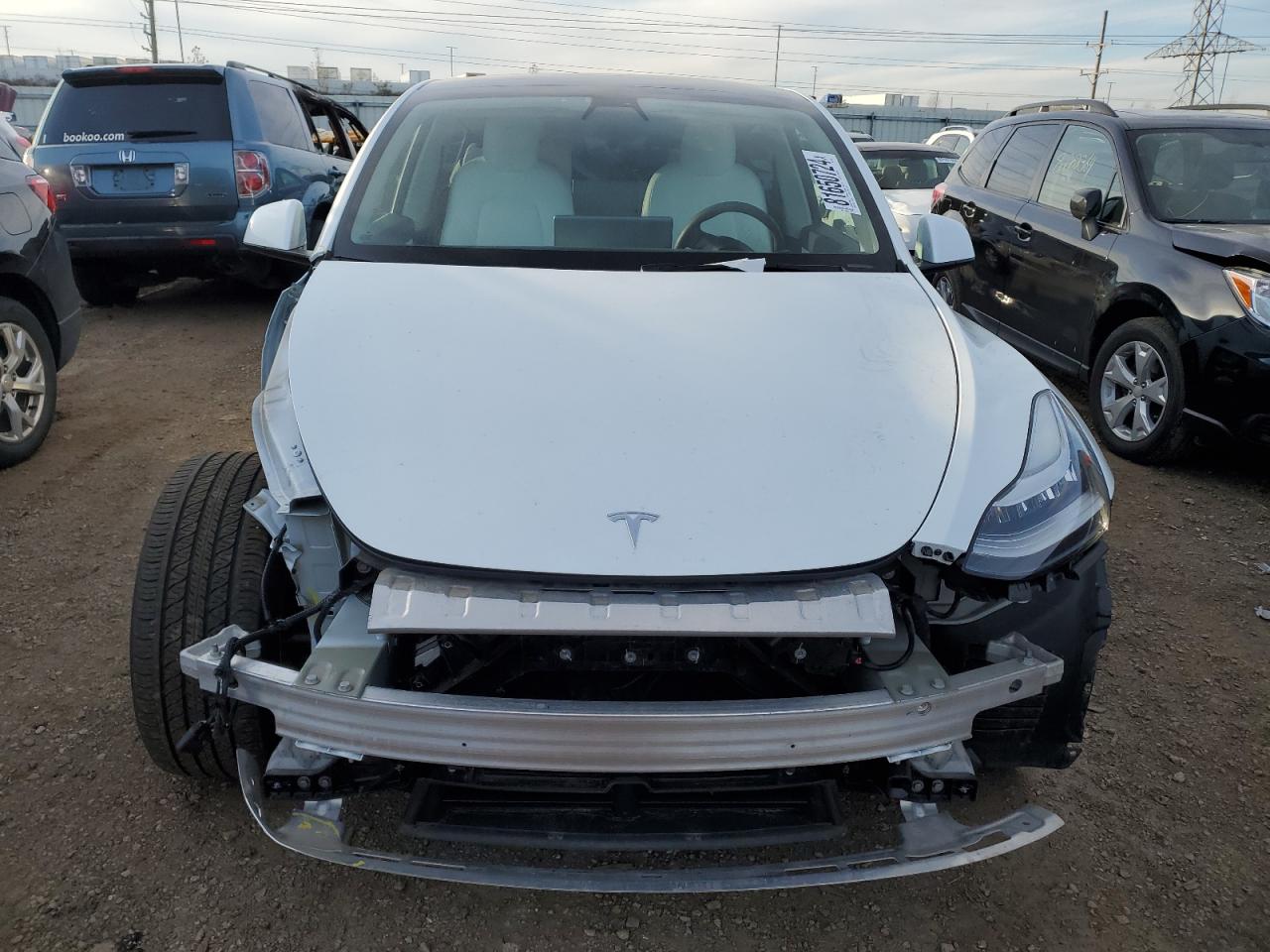 2022 TESLA MODEL Y  VIN:7SAYGAEE5NF390016