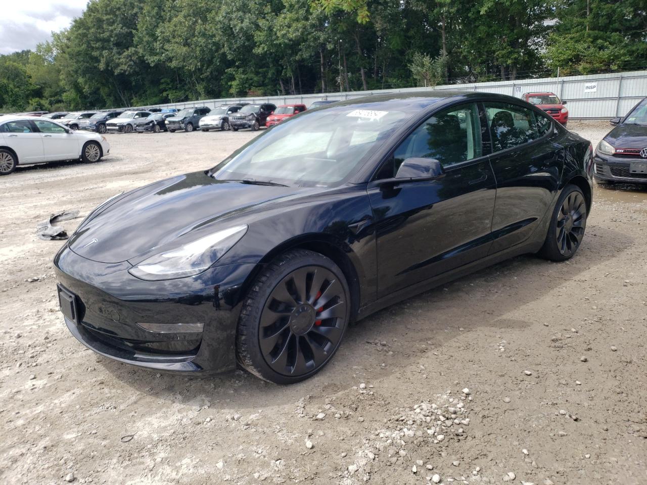 2022 TESLA MODEL 3  VIN:5YJ3E1ECXNF361199