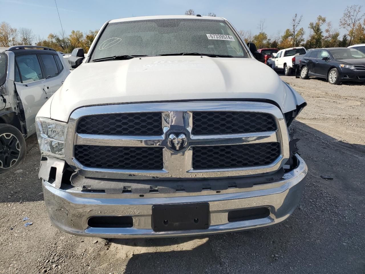 2022 RAM 1500 CLASSIC TRADESMAN VIN:3C6JR7DG0NG284735