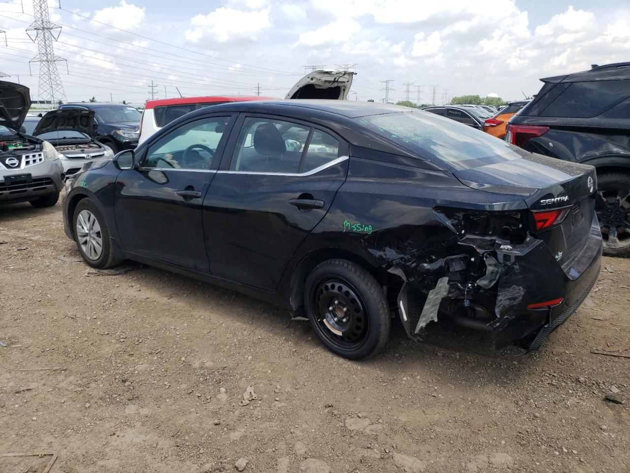 2024 NISSAN SENTRA S VIN:3N1AB8BV1RY317264