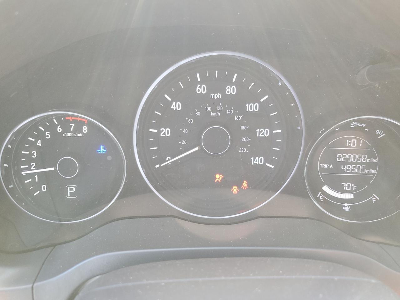 2022 HONDA HR-V SPORT VIN:3CZRU6H10NM750668