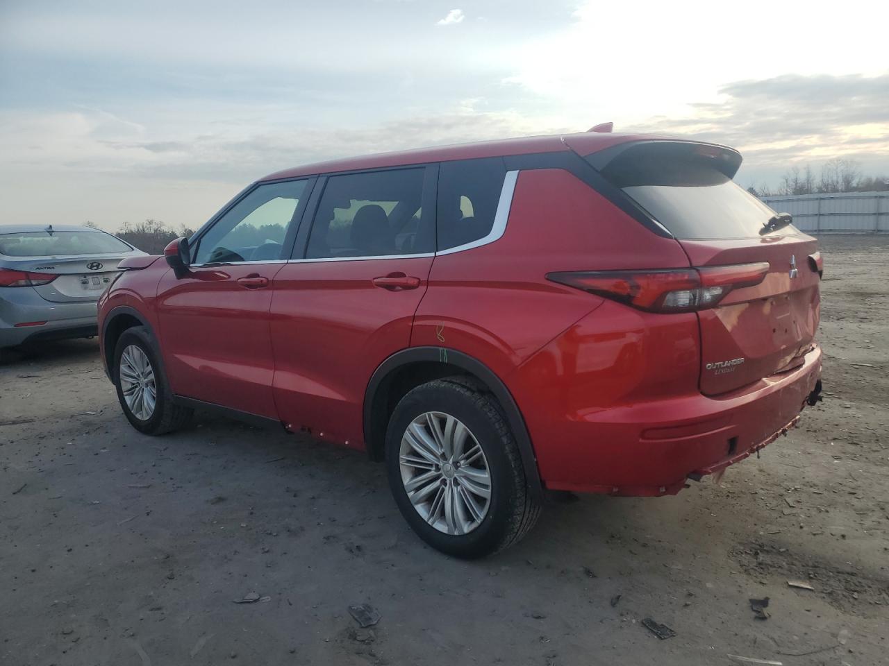 2022 MITSUBISHI OUTLANDER ES VIN:JA4J4TA87NZ034903