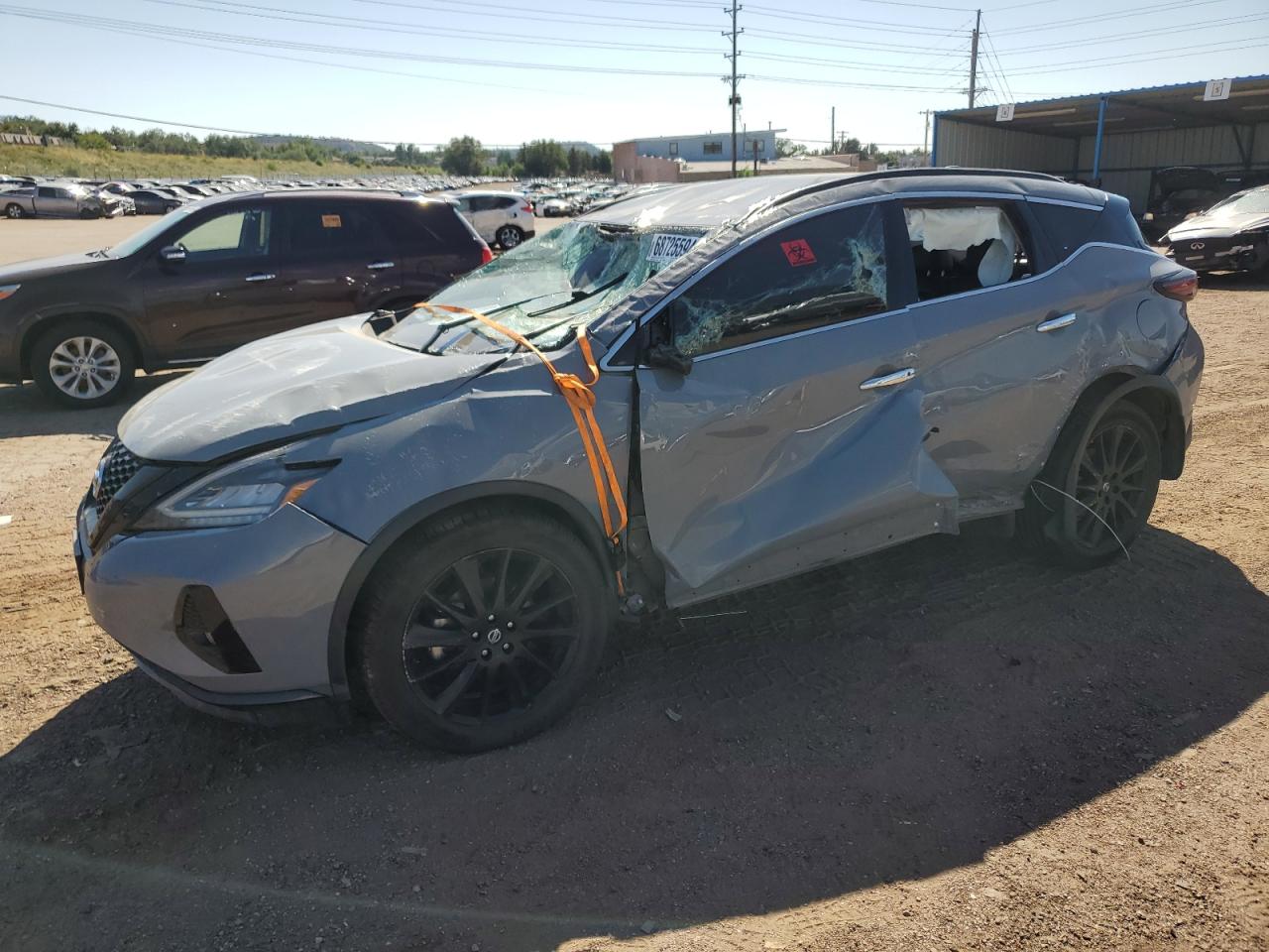 2022 NISSAN MURANO SV VIN:5N1AZ2BS9NC111569