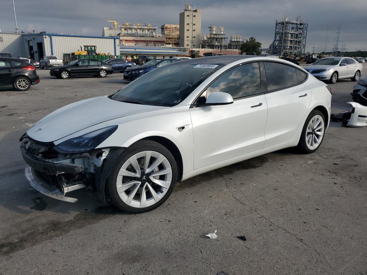 2022 TESLA MODEL 3  VIN:5YJ3E1EB4NF238716