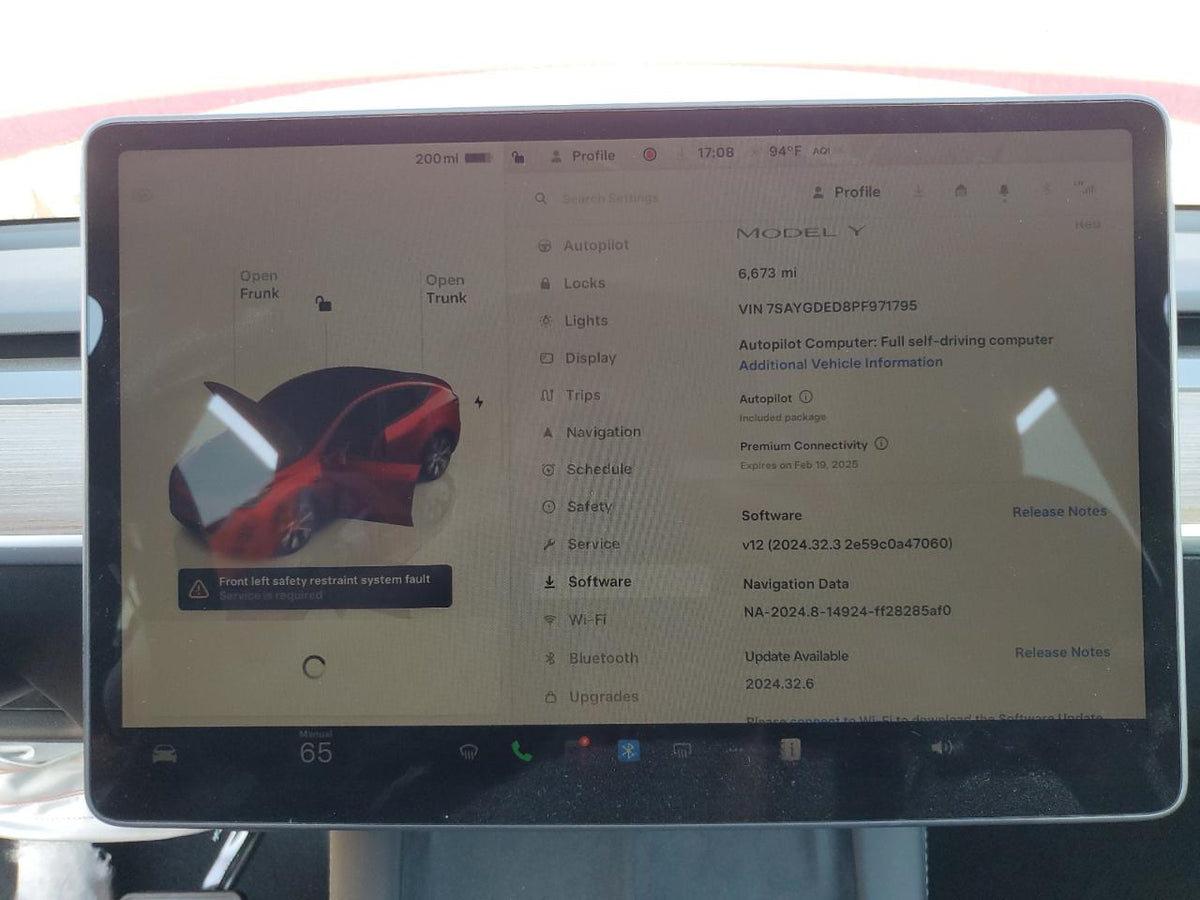 2023 TESLA MODEL Y  VIN:7SAYGDED8PF971795