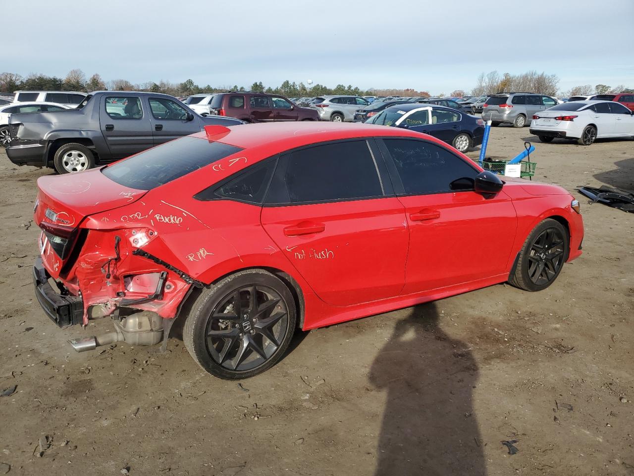 2023 HONDA CIVIC SPORT VIN:2HGFE2F55PH514024