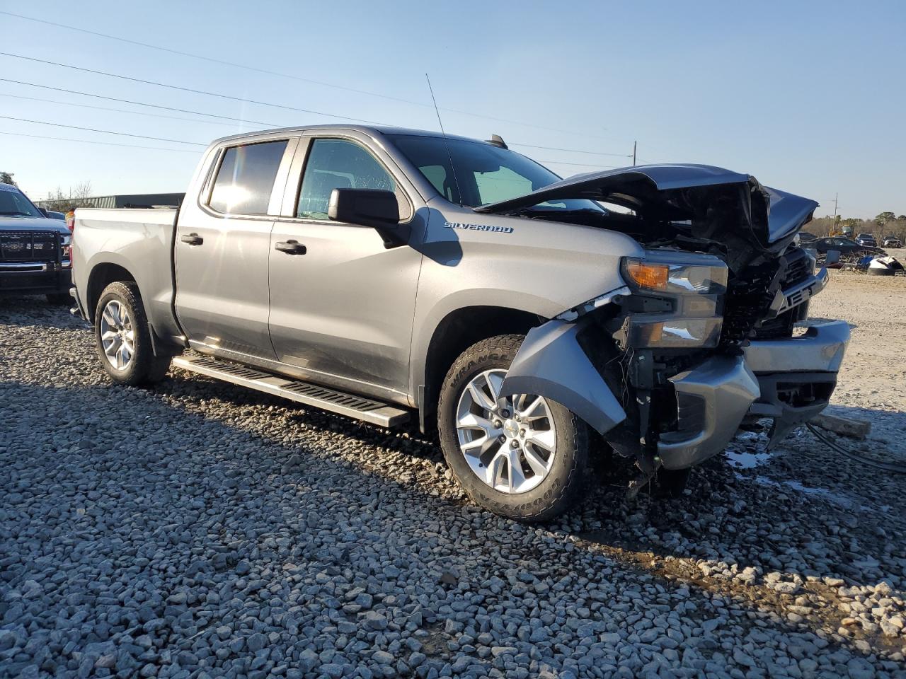 2022 CHEVROLET SILVERADO LTD C1500 CUSTOM VIN:1GCPWBEK6NZ114414