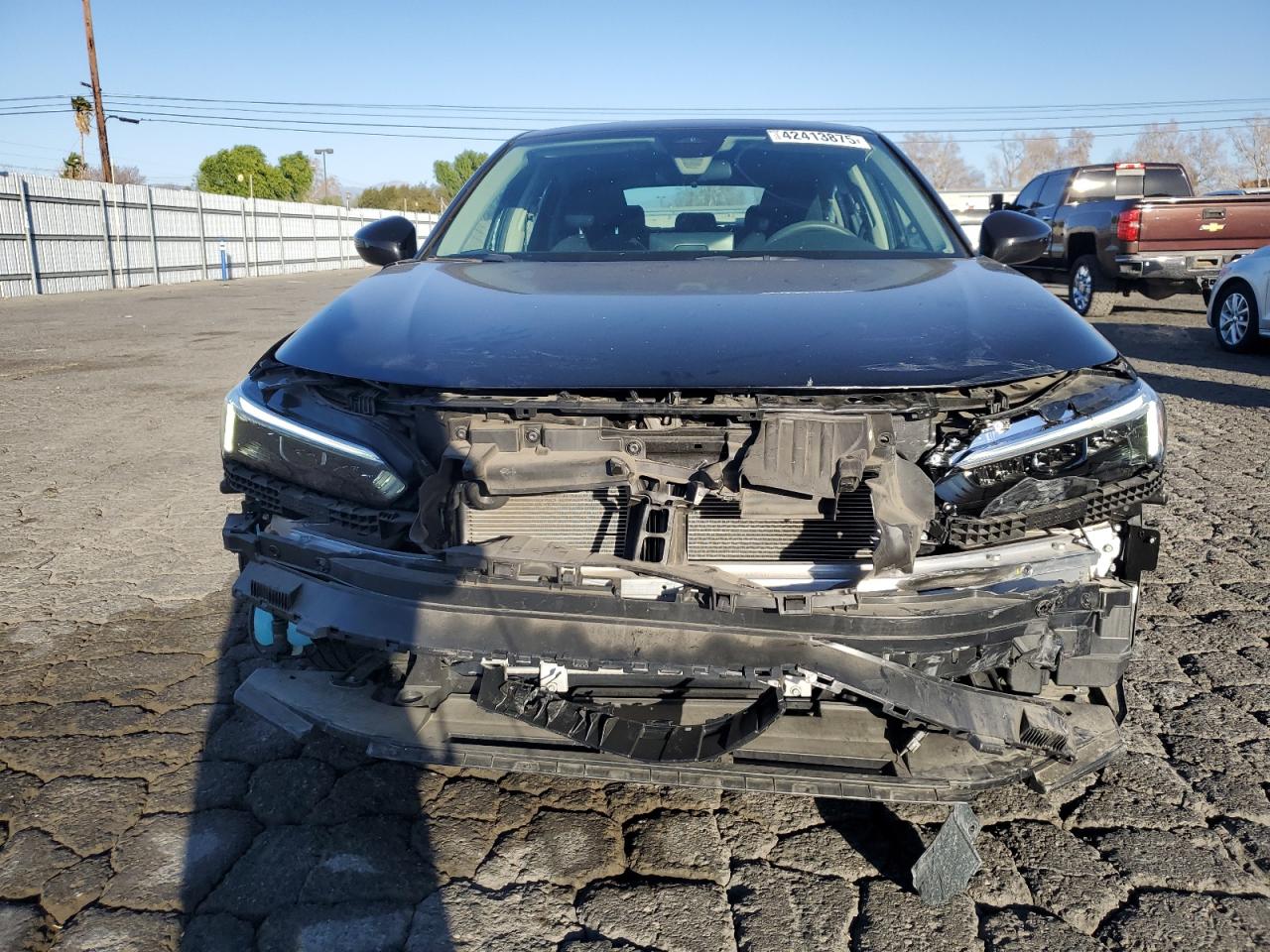 2022 HONDA CIVIC LX VIN:19XFL2H50NE000575