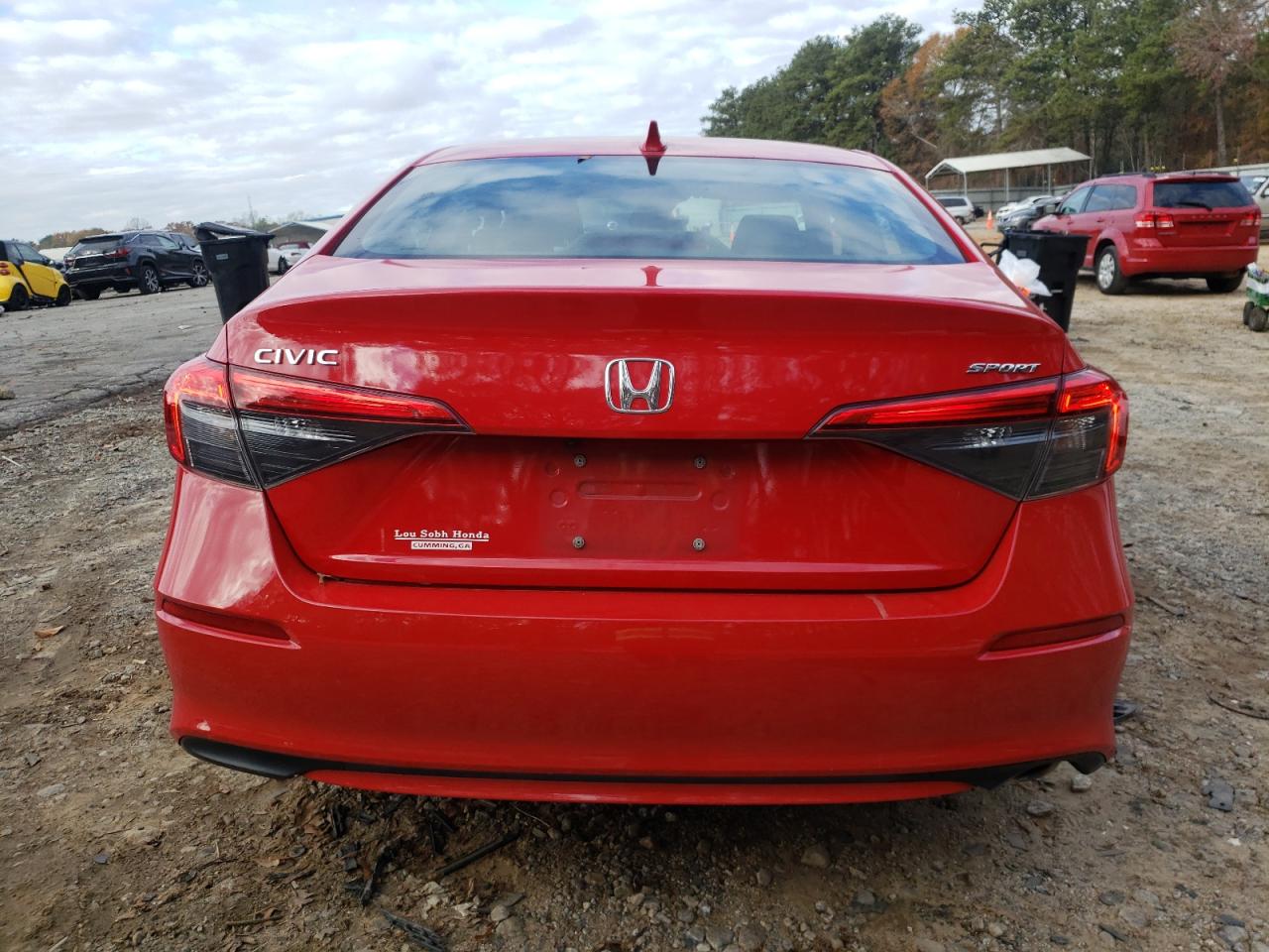 2022 HONDA CIVIC SPORT VIN:2HGFE2F5XNH542947