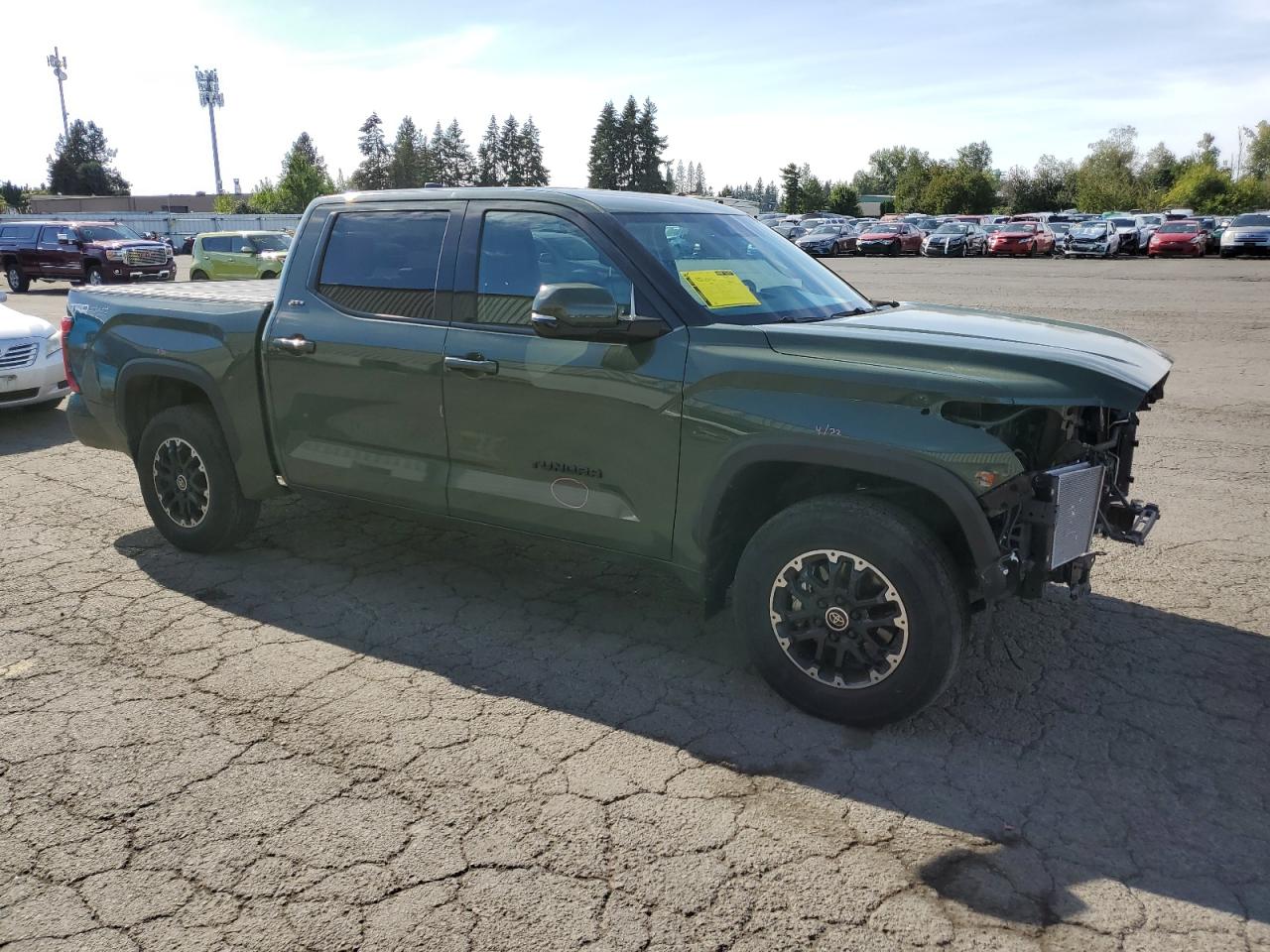 2022 TOYOTA TUNDRA CREWMAX SR VIN:5TFLA5DB6NX007844