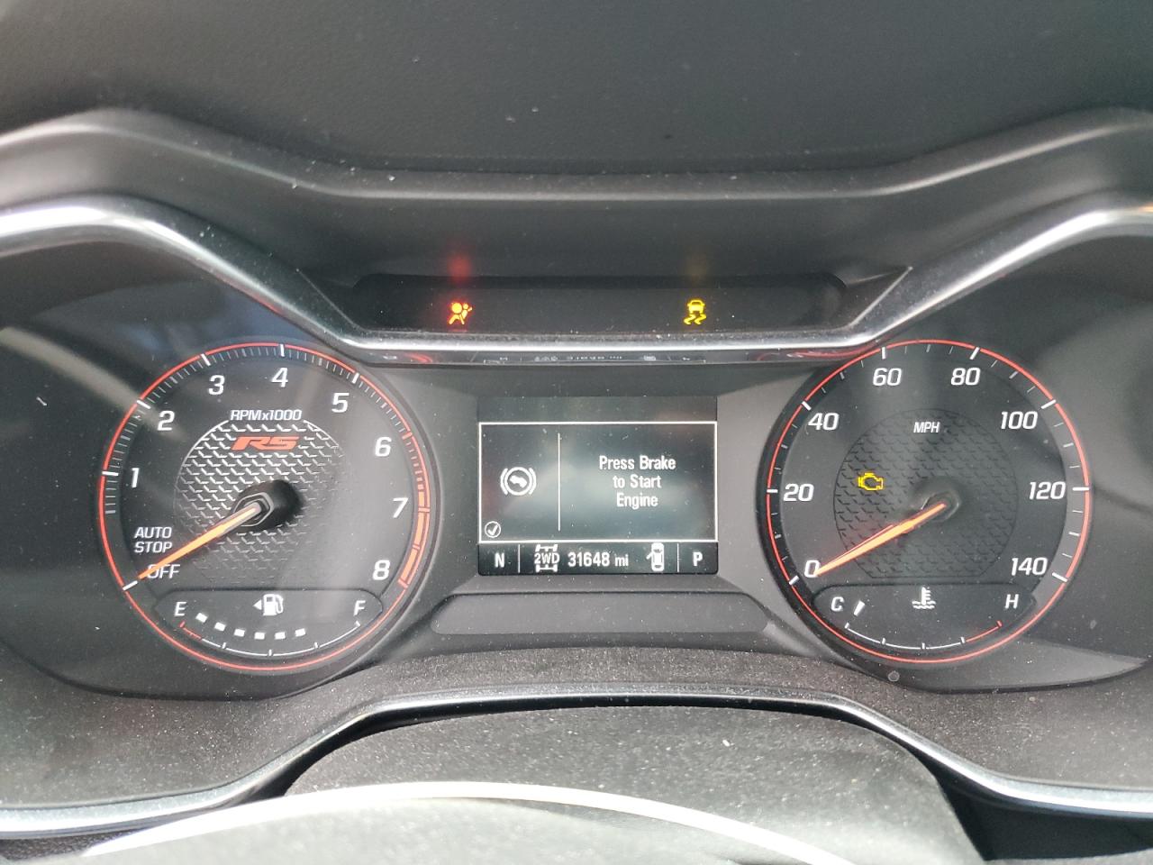 2022 CHEVROLET TRAILBLAZER RS VIN:KL79MUSL3NB031990