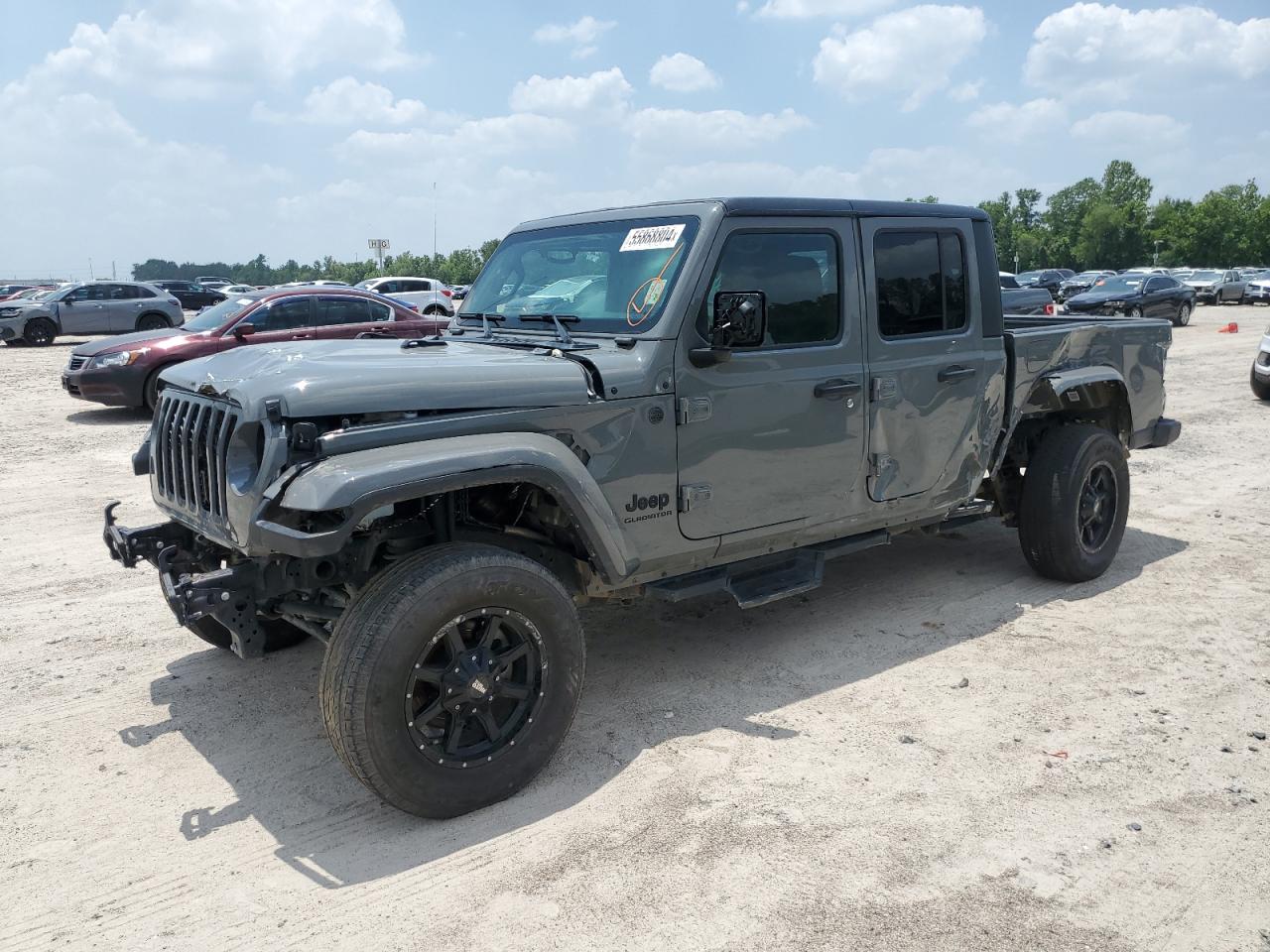 2022 JEEP GLADIATOR SPORT VIN:1C6HJTAG7NL163514