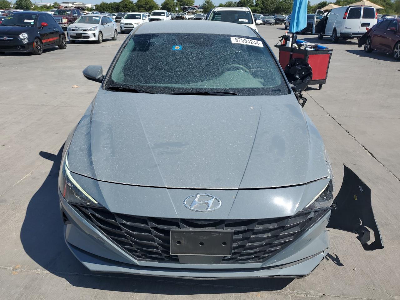 2023 HYUNDAI ELANTRA SEL VIN:KMHLS4AG0PU446688