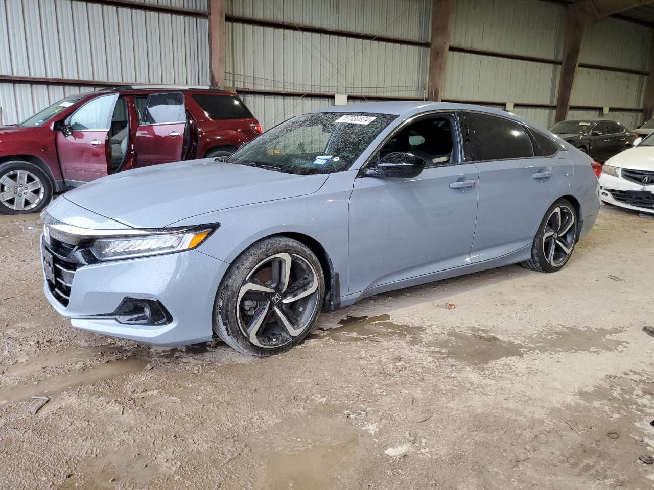 2022 HONDA ACCORD SPORT VIN:1HGCV1F3XNA087544