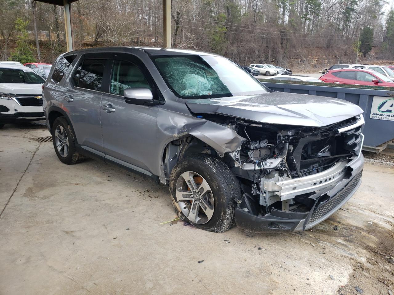 2023 HONDA PILOT EXL VIN:5FNYG2H55PB006396