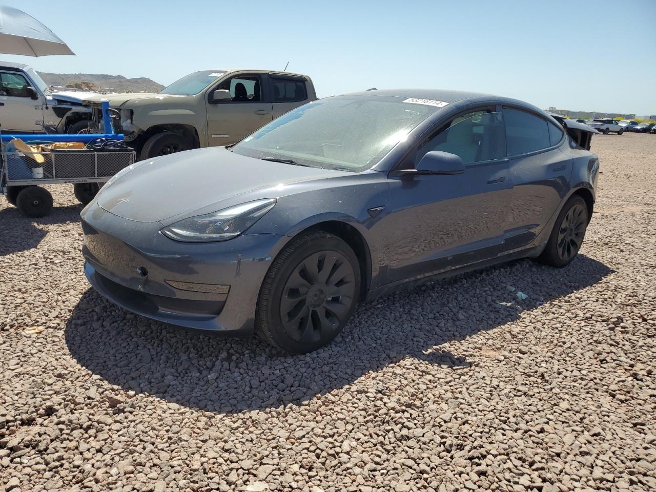 2023 TESLA MODEL 3  VIN:5YJ3E1EA4PF480948