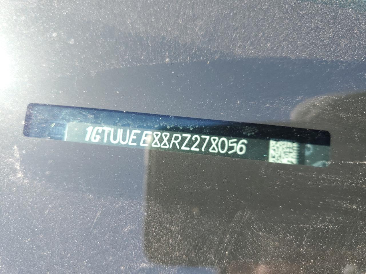 2024 GMC SIERRA K1500 AT4 VIN:1GTUUEE88RZ278056