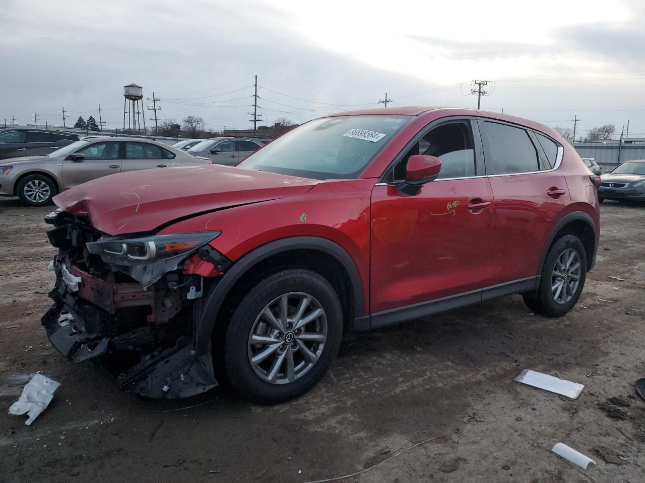 2022 MAZDA CX-5 PREFERRED VIN:JM3KFBCM9N0587654