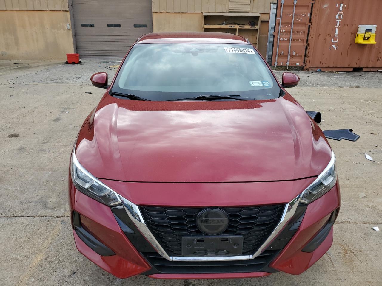 2022 NISSAN SENTRA SV VIN:3N1AB8CV0NY261522