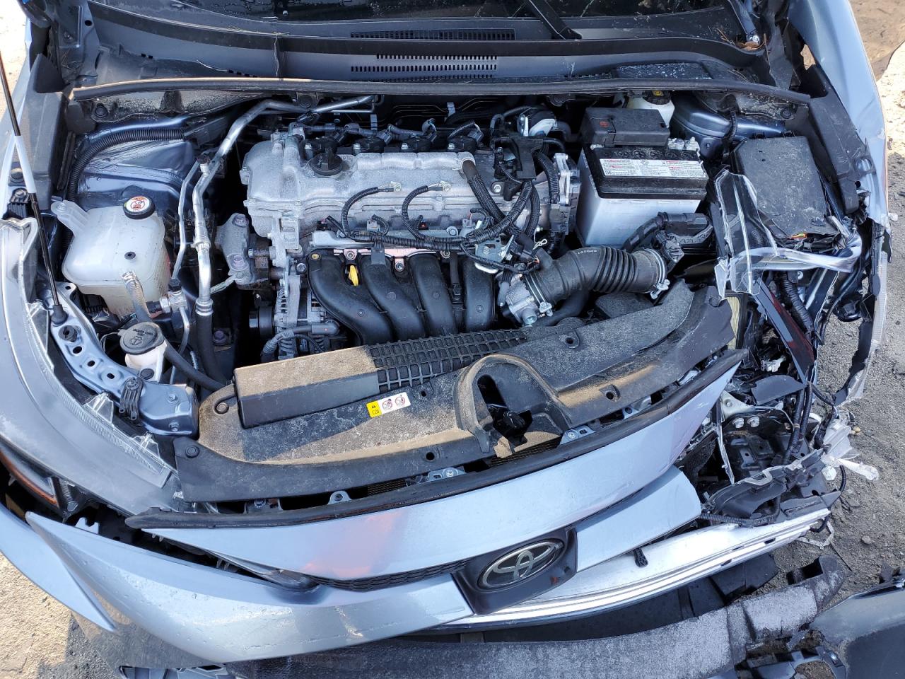 2022 TOYOTA COROLLA LE VIN:5YFEPMAE1NP389585