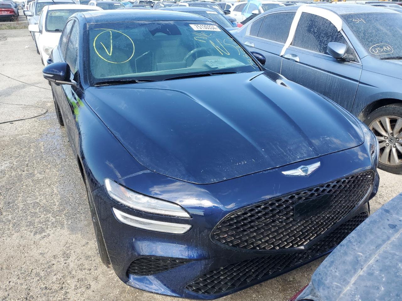 2023 GENESIS G70 BASE VIN:KMTG34TA9PU120546