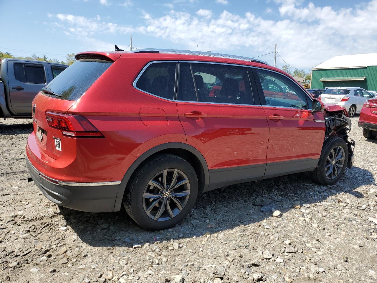 2022 VOLKSWAGEN TIGUAN SE VIN:3VV2B7AX2NM139012