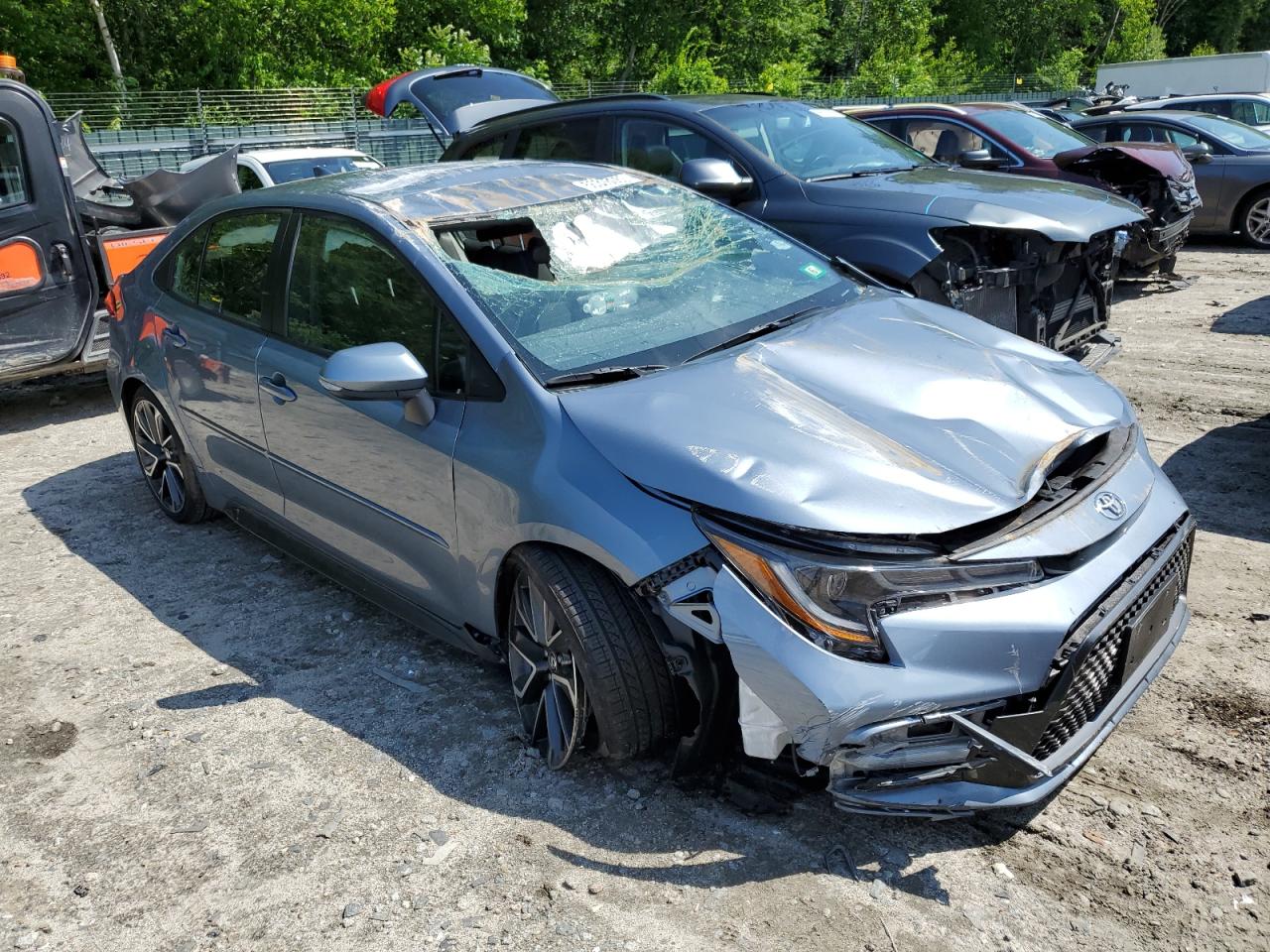 2022 TOYOTA COROLLA SE VIN:JTDS4MCE1NJ095780