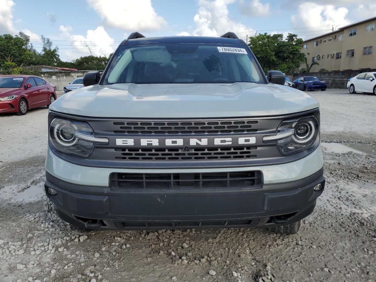 2022 FORD BRONCO SPORT BADLANDS VIN:3FMCR9D91NRE22653