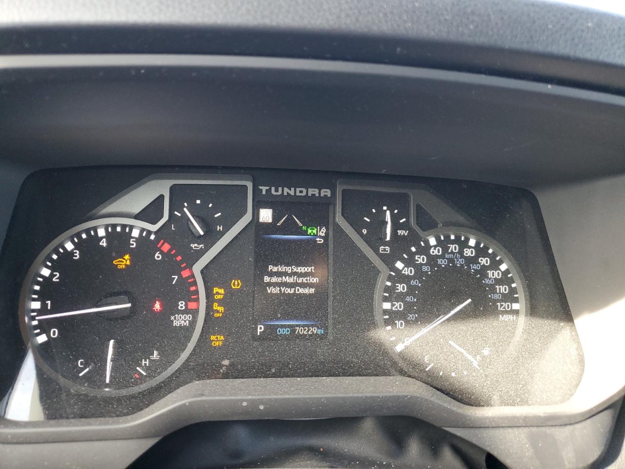2022 TOYOTA TUNDRA CREWMAX LIMITED VIN:5TFJA5EC7NX010380