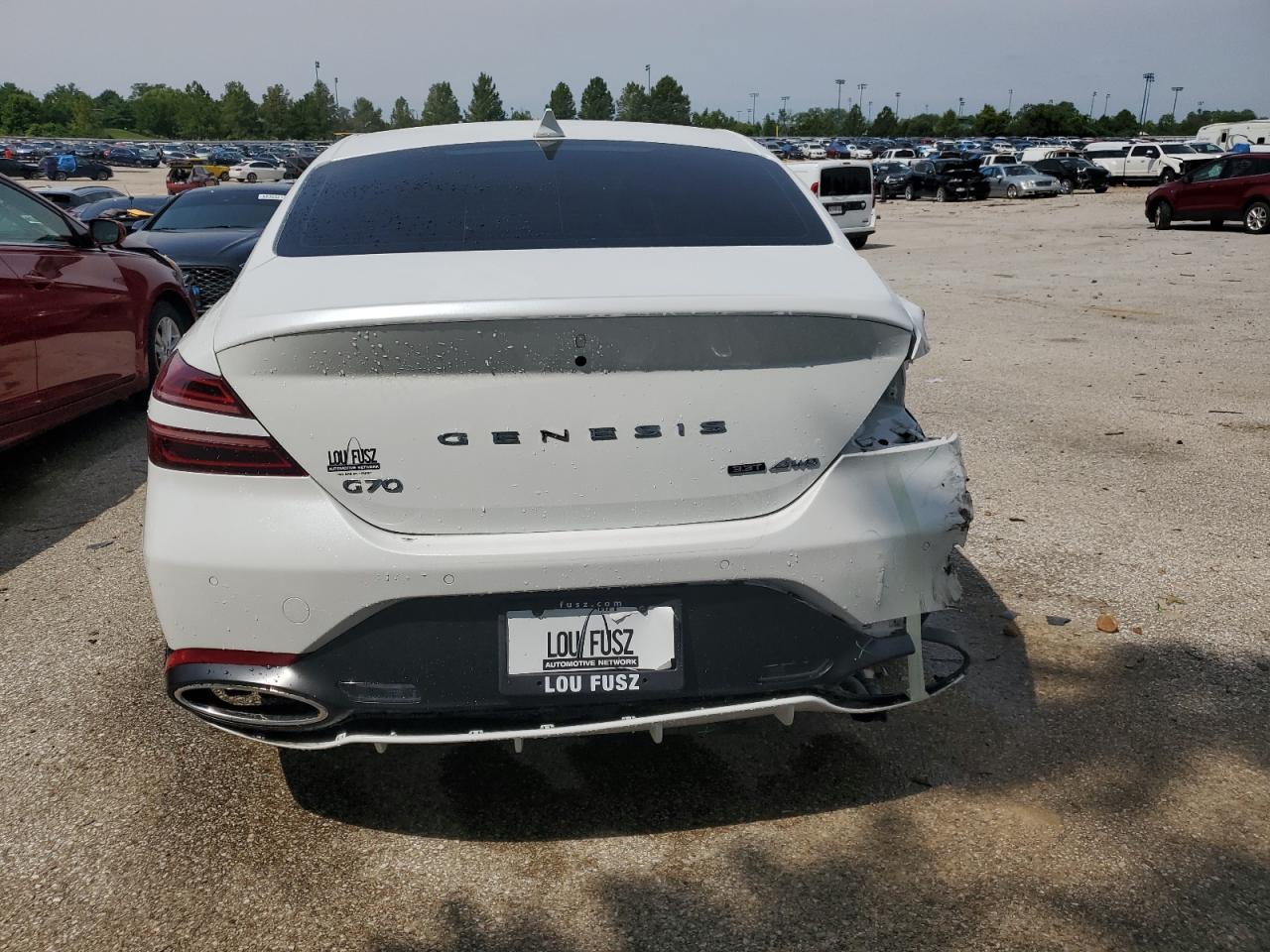 2022 GENESIS G70 BASE VIN:KMTG54TE6NU087273