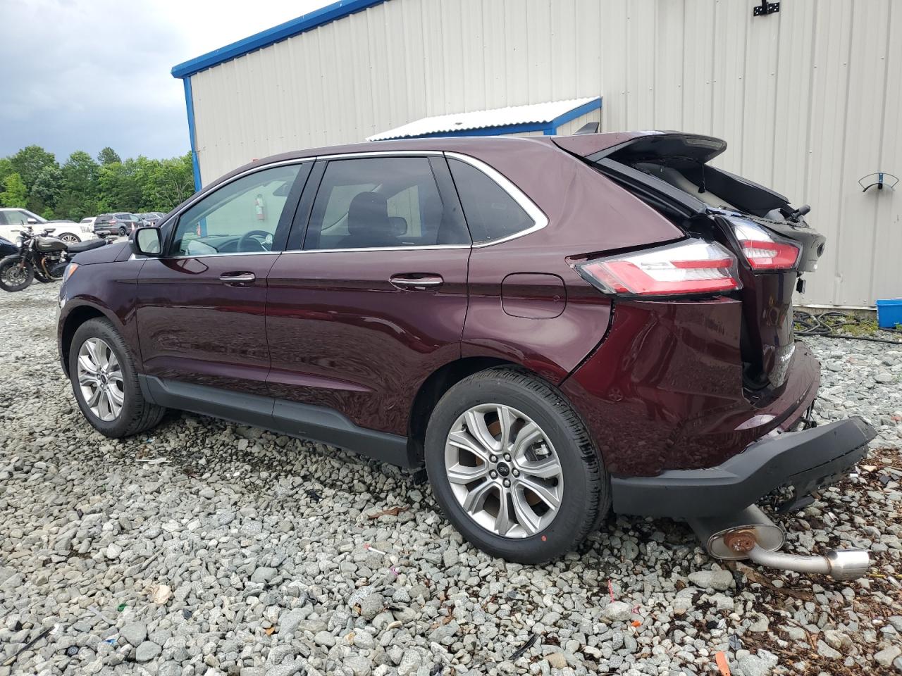 2024 FORD EDGE TITANIUM VIN:2FMPK4K9XRBA88672