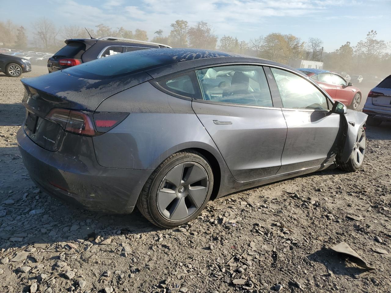 2022 TESLA MODEL 3  VIN:5YJ3E1EB0NF277352
