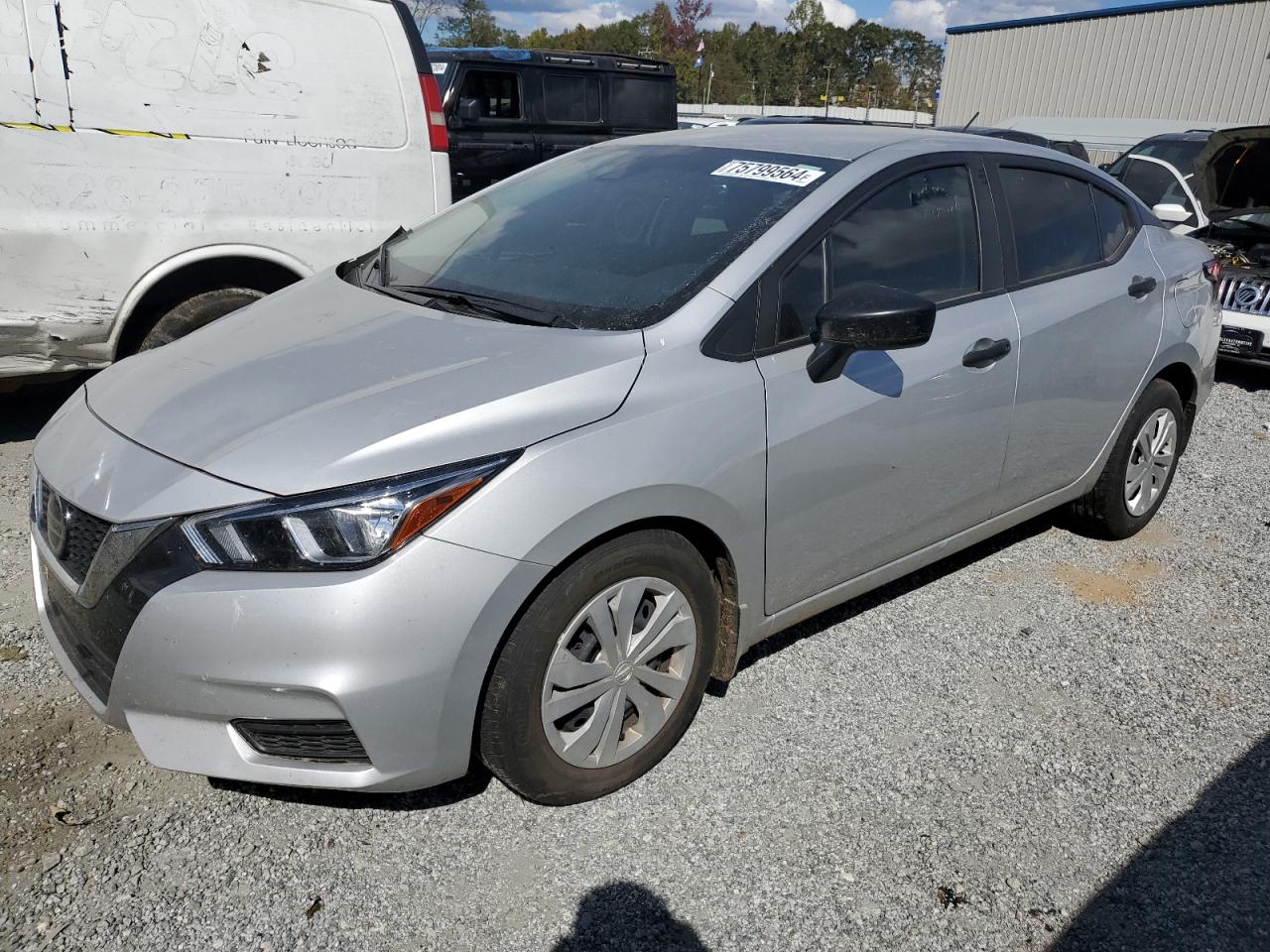 2022 NISSAN VERSA S VIN:3N1CN8DV0NL861467