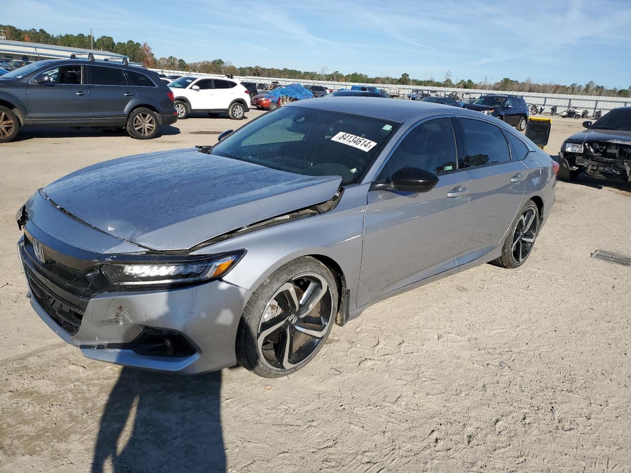 2022 HONDA ACCORD SPORT VIN:1HGCV1F3XNA024864