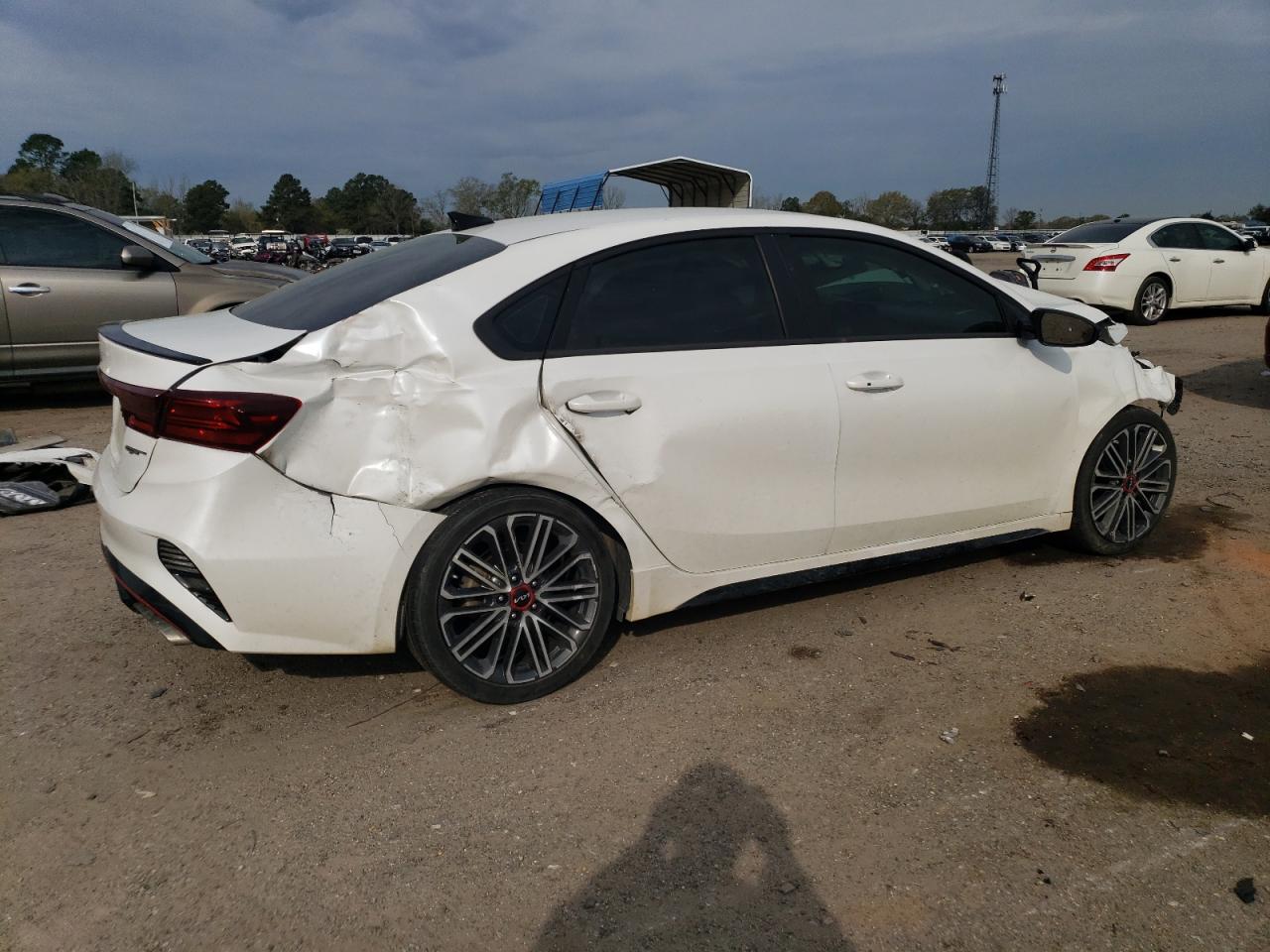 2022 KIA FORTE GT VIN:3KPF44AC1NE477274