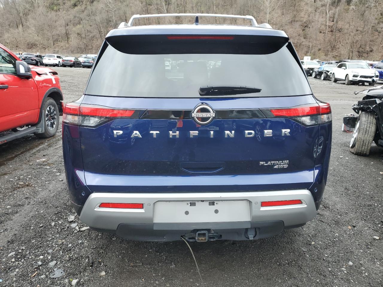 2022 NISSAN PATHFINDER PLATINUM VIN:5N1DR3DK9NC227483
