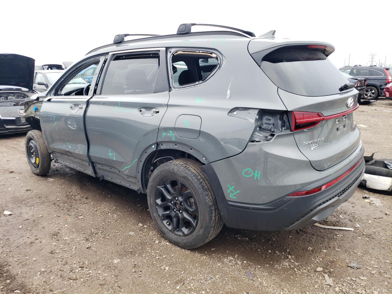 2022 HYUNDAI SANTA FE SEL VIN:5NMS6DAJ7NH394299