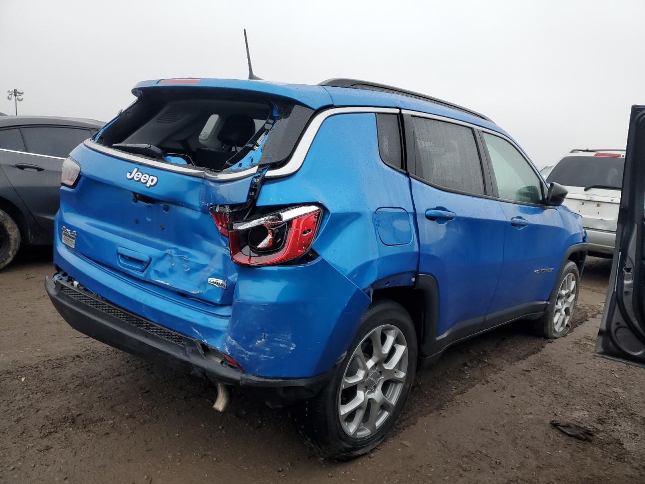 2022 JEEP COMPASS LATITUDE LUX VIN:3C4NJDFB0NT222681