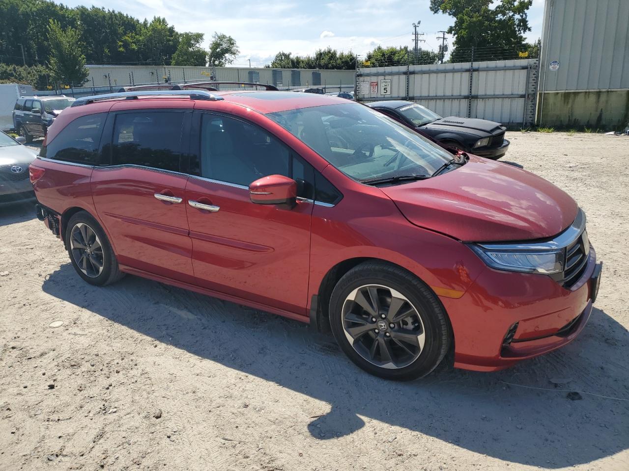 2023 HONDA ODYSSEY ELITE VIN:5FNRL6H97PB071471