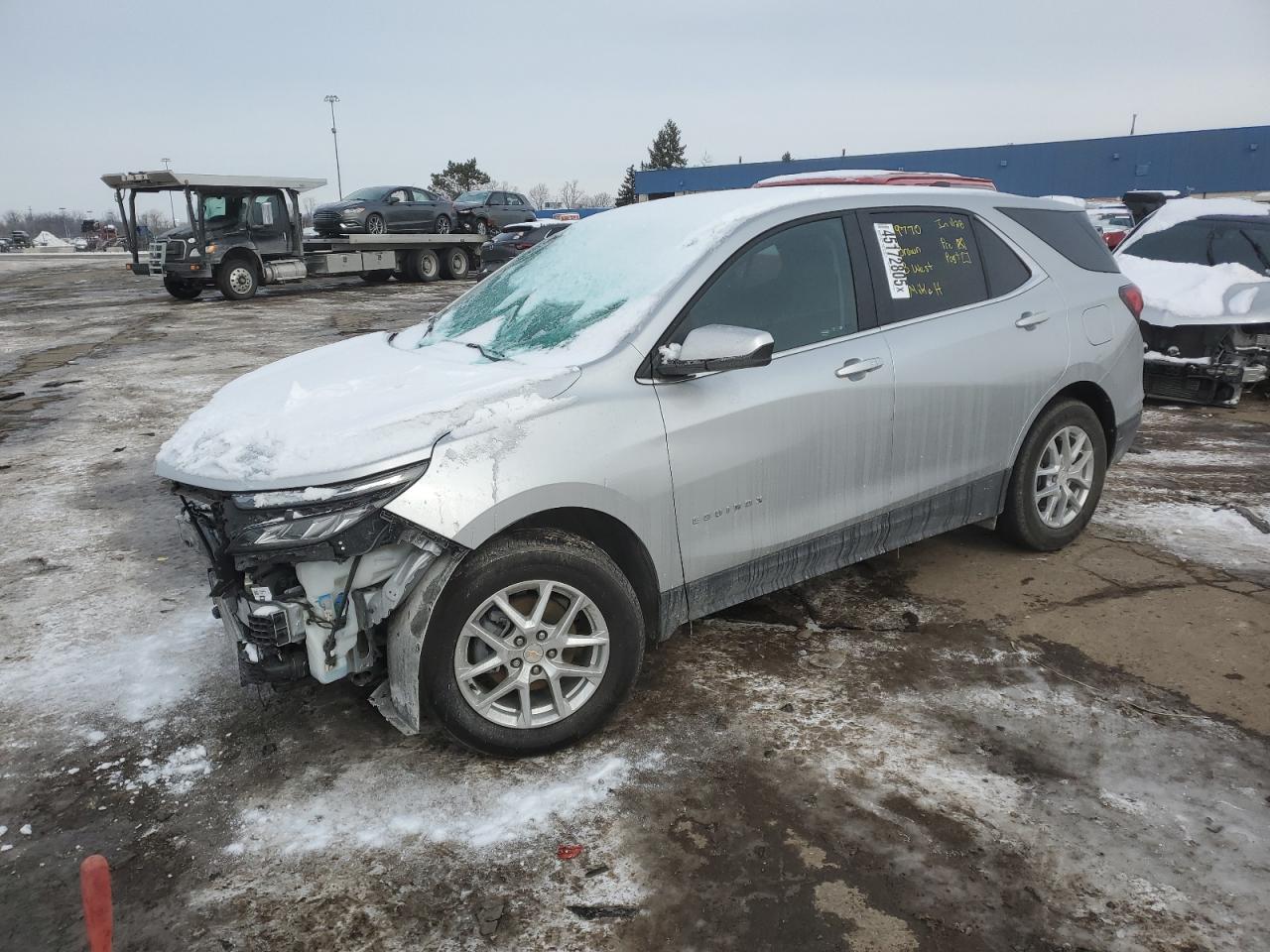 2022 CHEVROLET EQUINOX LT VIN:3GNAXKEV2NL180177