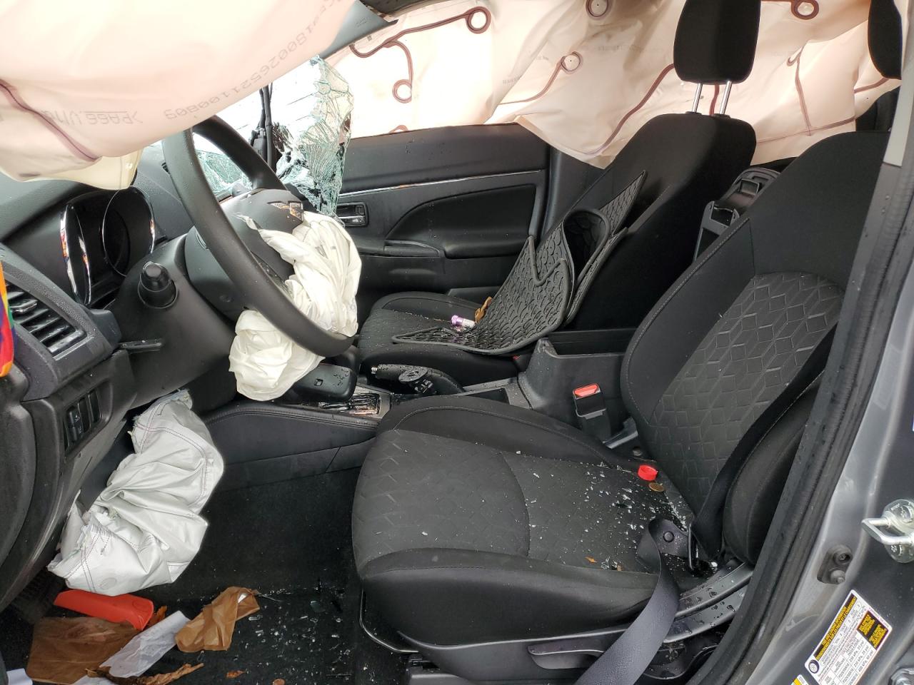 2022 MITSUBISHI OUTLANDER SPORT ES VIN:JA4ARUAU9NU013195