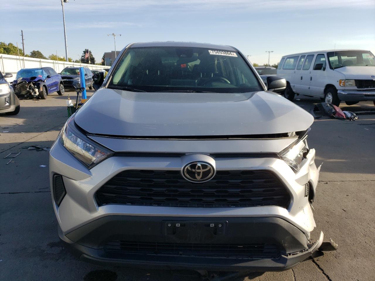 2022 TOYOTA RAV4 LE VIN:2T3F1RFV2NW312029