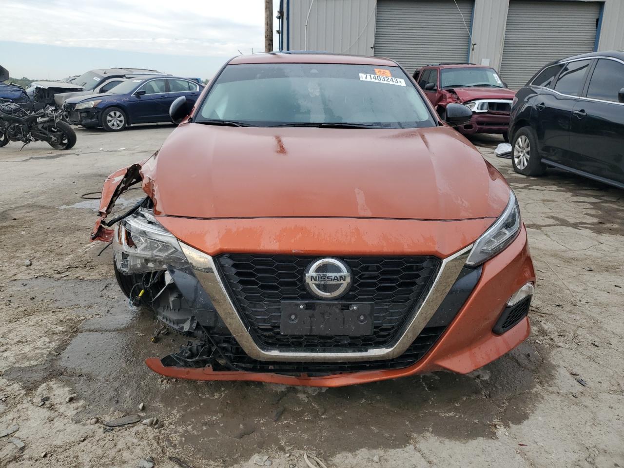 2022 NISSAN ALTIMA SR VIN:1N4AL4CV6NN343924