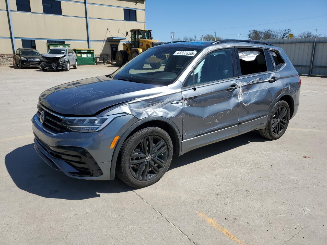 2022 VOLKSWAGEN TIGUAN SE R-LINE BLACK VIN:3VVCB7AXXNM166155