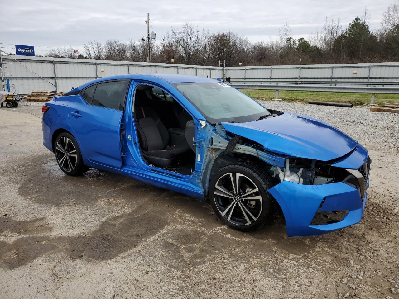 2022 NISSAN SENTRA SR VIN:3N1AB8DV6NY232153