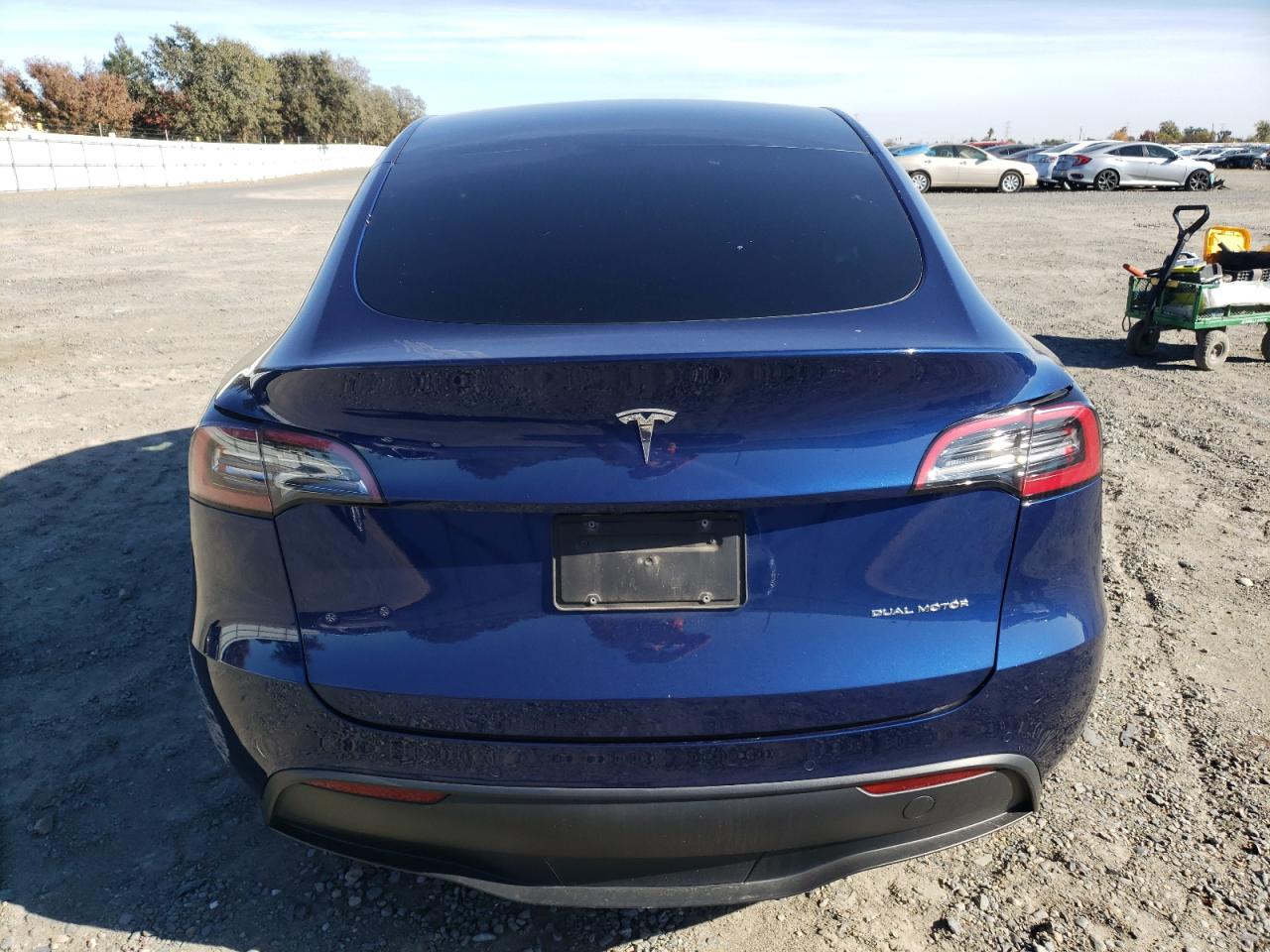 2022 TESLA MODEL Y  VIN:7SAYGDEE1NF323916