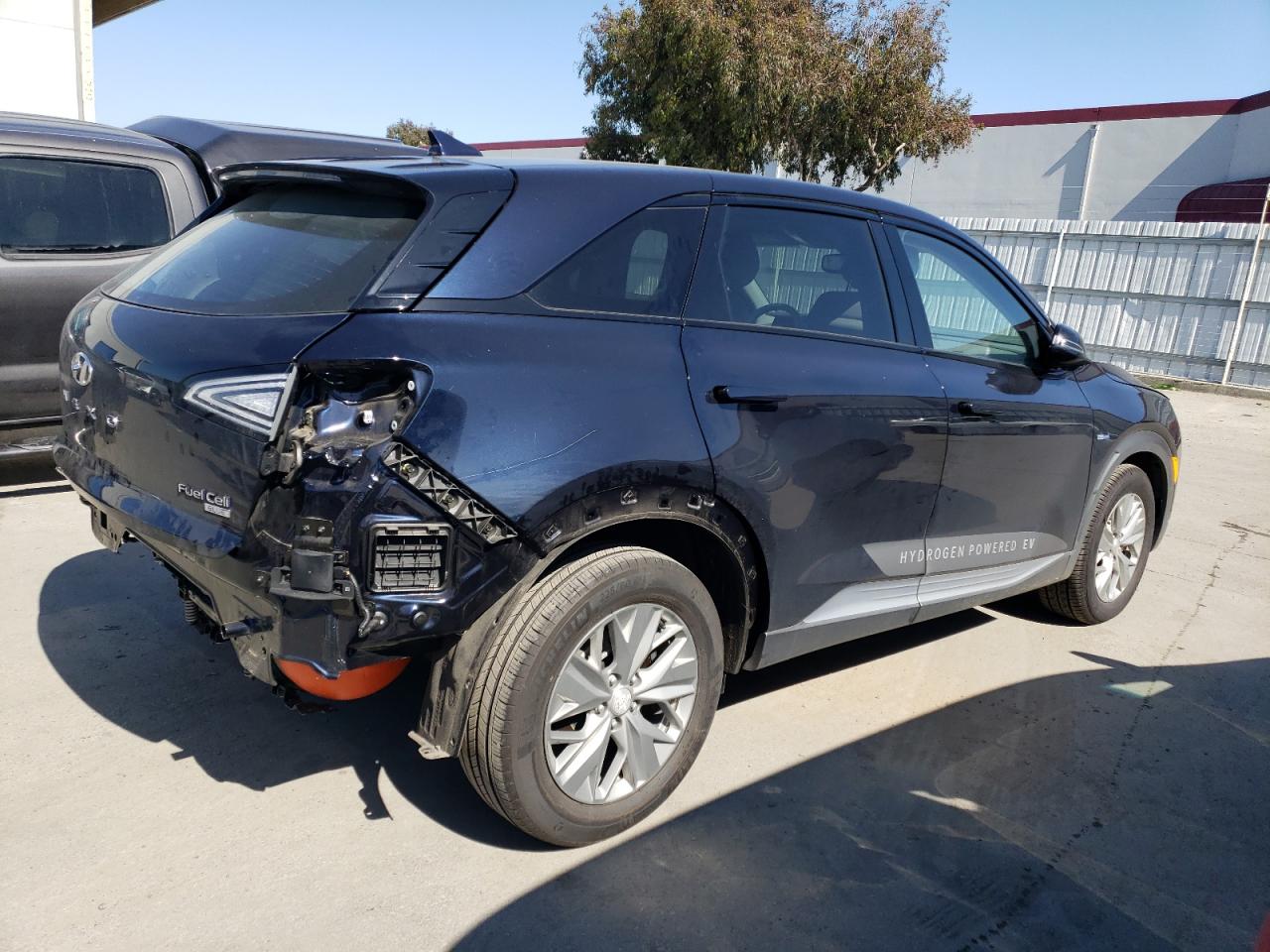2022 HYUNDAI NEXO BLUE VIN:KM8J74A61NU022949