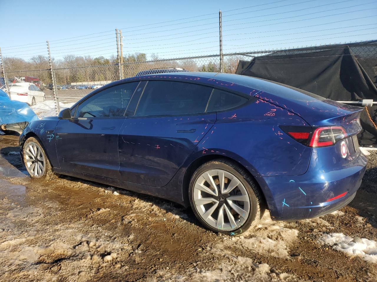 2022 TESLA MODEL 3  VIN:5YJ3E1EA8NF190239