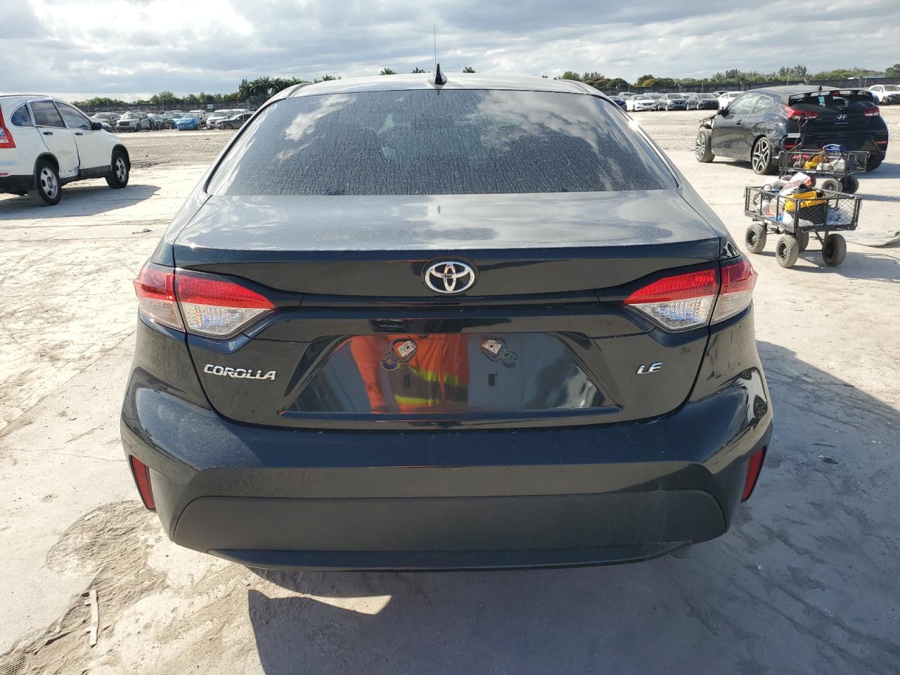 2022 TOYOTA COROLLA LE VIN:5YFEPMAE2NP287292